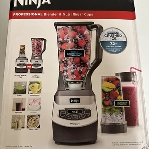 Licuadora profesional Ninja y 2 tazas Nutri Ninja 1100 vatios - Imagen 1 de 18