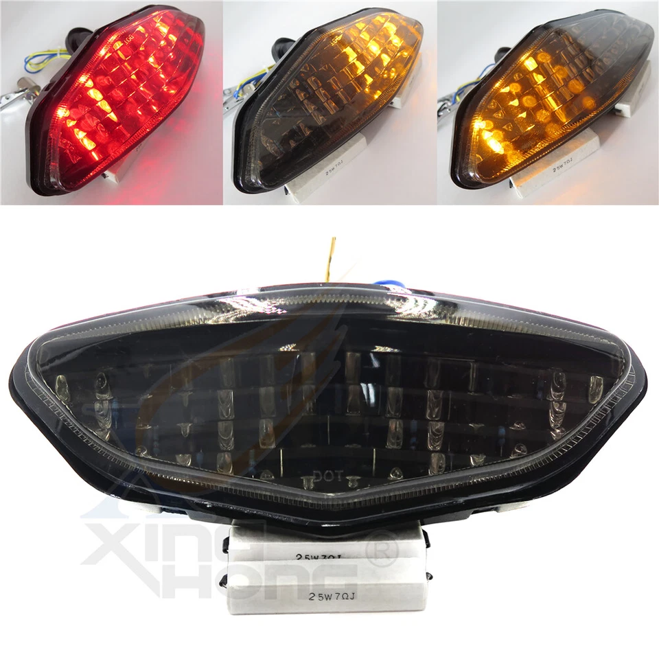 Luz de freno trasera LED de humo apta para SUZUKI DL 650 1000 V-Strom 2003-2008 Foto 1 de 4