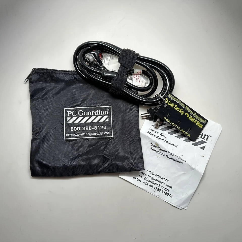PC Guardian Combination Security Anti-Theft 6-Foot Lock Cable for Laptop/Desktop - Image 1 of 3