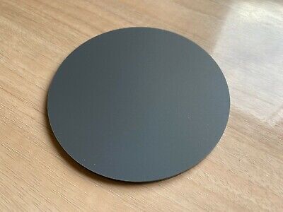 Cut To Size Slate Grey Discs Circles 3mm Custom Laser Cut Cast Perspex [] • 2.24£