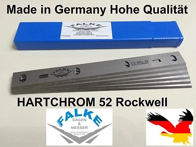 TURMFALKE 6 Stück Hobelmesser KITY PT 8500Abricht- & Dickenhobel