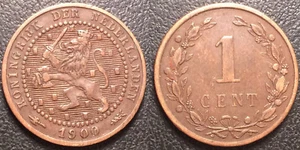 Pays-Bas - Wilhelmina I - 1 Cent 1900 Utrecht - Km# 107 - Picture 1 of 1