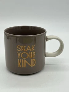 Starbucks SPEAK YOUR KIND 12 oz Special Holiday Edition Coffee Mug - 2017 - Picture 1 of 6