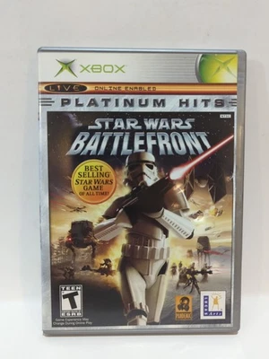 Star Wars: Battlefront (Microsoft Xbox, 2004) - Platinum Hits, complete, tested. - Image 1 of 4