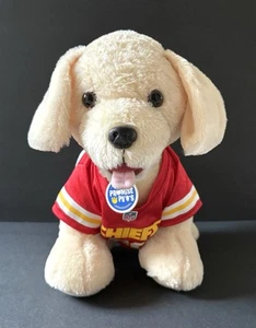 Kansas City Chiefs Plushie Stuffed Animal Puppy Dog In NFL Uniform Build A Bear - Picture 1 of 12