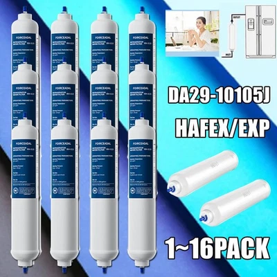 Refrigerator Water Filter Replacement For Samsung DA29-10105J Hafex HAF-EX/XAA(6-24X) - Image 1 of 4