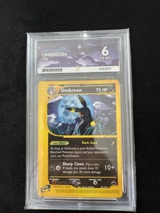 Umbreon Skyridge 32/144 Non-Holo Card Excellent Condition Ace Graded - Picture 1 of 2