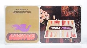Vintage 1975 Backgammon Board Game By S&R NEW SEALED - Picture 1 of 4