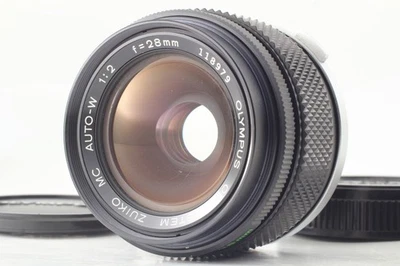 [Exc+5]  OLYMPUS OM-System Zuiko MC Auto-W 28mm f/2 MF Wide Angle Lens JAPAN - Image 1 of 4