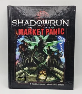 Shadowrun Market Panic Hardcover RPG Catalyst Tabletop RPG 2016 - Picture 1 of 6