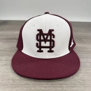 Mississippi State Bulldogs Mütze Kappe nicht verstellbar Herren 7 1/2 NCAA Baseball Adidas - Bild 1 von 9