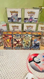 2016 POKEMON TCG XY STEAM SIEGE - Art Set - SLEEVED BOOSTER PACK -4 Packs - Picture 1 of 8