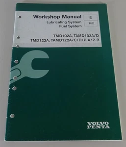 Werkstatthandbuch Volvo Penta Lubrication System / Fuel System TMD / TAMD 3/1999 - Bild 1 von 2