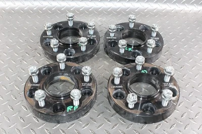 97-04 C5 Aftermarket 1" Wheel Spacer Hub Set Four 4 5x120mm 5x4.75" Left Right Foto 1 de 4