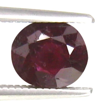 1.93Ct NATURAL UNHEATED RED RUBY GEMSTONE FROM TANZANIA - Image 1 of 4