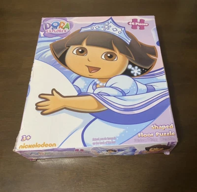 46 pc. Dora the Explorer Shaped Floor Puzzle - Image 1 of 4
