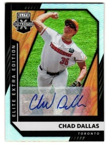 Chad Dallas Panini Elite 2021 edición extra novato automático - Toronto Blue Jays - Imagen 1 de 2