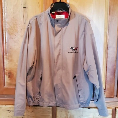 Chaqueta para hombre Cutter & Buck Corvette WeatherTec XL/TG beige tostado  Foto 1 de 4