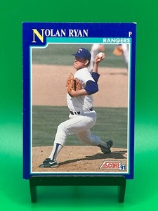 1991 Score - Nolan Ryan #4 - Texas Rangers Baseball Card