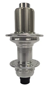 Hope RS4 Center Lock Brake 10x135 QR Rear Silver Hub - Picture 1 of 2