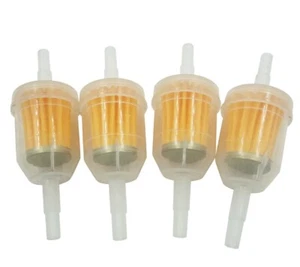 Motor Inline Gas Oil Fuel Filter Small Engine For 1/4'' 5/16" Line - Picture 1 of 7