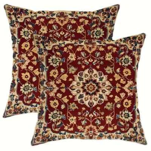NEW 2 (pair ) boho Pillow Covers 18 X 18 Inches free shipping - Picture 1 of 3