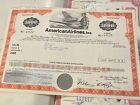 American Airlines, Inc Stock Certificate 1000 Shares (Cancelled)