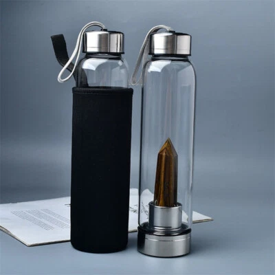 Piedra preciosa Reiki punto energizado natural cuarzo amatista energía hecha a mano  Foto 1 de 4