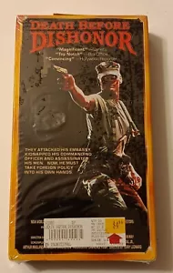 Death Before Dishonor VHS Video Tape FACTORY SEALED Starmaker original sticker - Picture 1 of 6