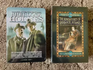 ADVENTURES OF SHERLOCK HOLMES (39 episodes + 4 films 4 DVD sey) + 2 books (HOUND - Imagen 1 de 4