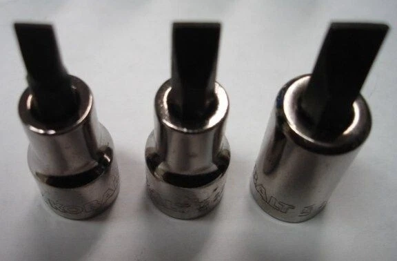 Kobalt 22468SET 3pc. 3/8" DR. Slotted Bit Tips USA - Image 1 of 1