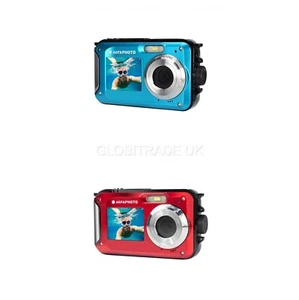 AgfaPhoto Realishot WP8000 24MP 3m Waterproof Dual Screen Compact Digital Camera - Picture 1 of 7