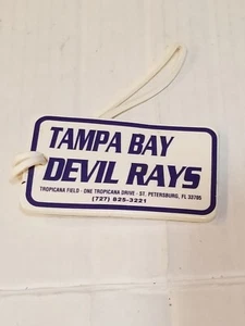 Etiqueta de equipaje vintage Tampa Bay Devil Rays - Imagen 1 de 5