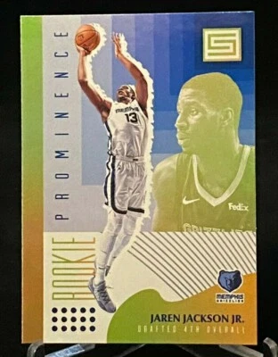 2018-19 Status Rookie Prominence #4 Jaren Jackson Jr. Memphis Grizzlies - Image 1 of 2