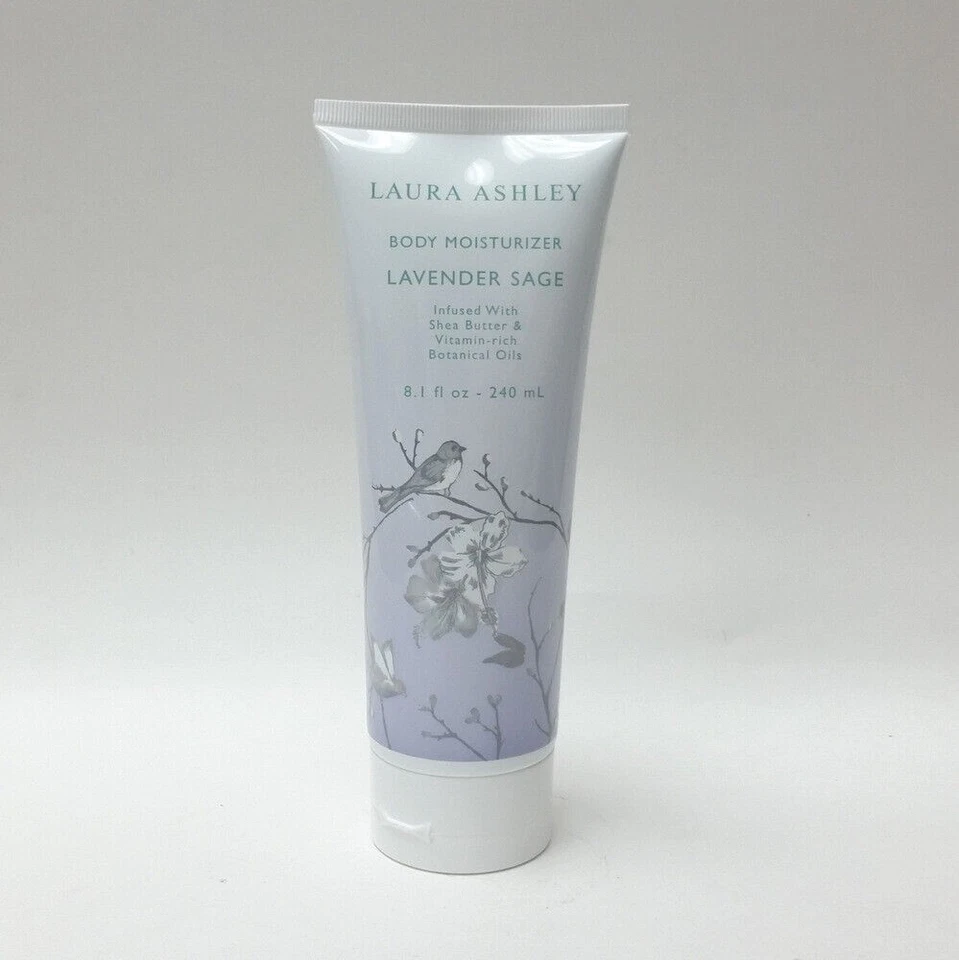 Loción hidratante corporal Laura Ashley lavanda salvia manteca de karité vitamina 8,1 oz Foto 1 de 2