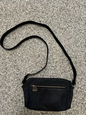 Borbonese  Black Nylon Shoulder Bag Or Cross Body Used  - Image 1 of 4