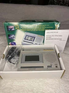 Vintage Oregon Scientific All Hazards "Weather Radio" MODEL # WR-3000 OPEN BOX - Picture 1 of 8