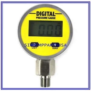 Digital Hydraulic Pressure Gauge Manometer 1/4" NPT 700BAR/70Mpa New - Picture 1 of 4