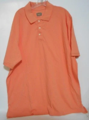 Foundry Supply Co Polo Shirt Orange Mens Sz XL Big Tall Henley Preppy Dad Core - Image 1 of 4