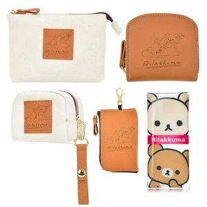 Rilakkuma Etui große und kleine Pass Etui Geldbörse Stift Etui 5 Arten JAPAN NEU - Bild 1 von 61