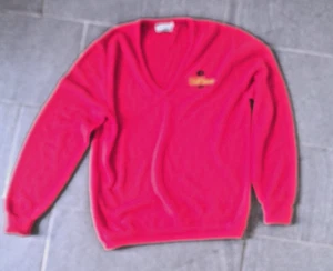 Vintage 1970s Lacoste Izod Sweater Pullover Embroidered with USA Tour 1979 - Picture 1 of 4