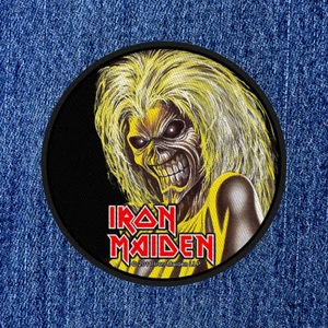 IRON MAIDEN - KILLERS (RUNDE) (NEU) AUFNÄHEN AUFNÄHER OFFIZIELLE BANDWARE - Bild 1 von 1