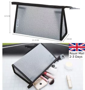 Impermeable Viaje Cosmético Maquillaje Artículos de Aseo Cartera Soporte Lavado Bolsa Organizadora Bolsa - Imagen 1 de 7