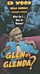 GLEN OR GLENDA? by Ed Wood with Bela Lugosi - Rhino Video VHS - Picture 1 of 2