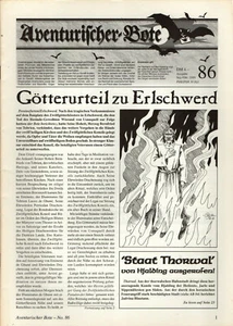 Aventurischer Bote #86 - DSA - Götterurteil zu Erlschwerd - Zeitschrift - rare - Picture 1 of 2