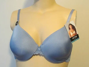 NWT Full Coverage UW BRA 36D Apt 9 Blue Padded Invisible Look AF101210 Stonewash - Imagen 1 de 3