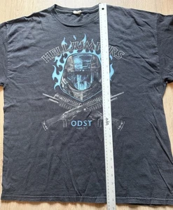 Vintage Y2K HALO 3 2009 ODST Hell Jumpers Shirt SZ XL Microsoft Xbox Video Game - Picture 1 of 6