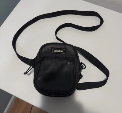 Adidas Small Black Bag, Shoulder Strap Casual Everyday Carry Bag - Image 1 of 4