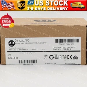 Neu fabrikversiegelt AB 1769-IF8/A CompactLogix 8 Pt Analog Eingangsmodul 1769IF8 - Bild 1 von 2