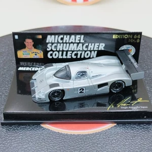 MINICHAMPS 1/64 Michael Schumacher Mercedes-Benz C291 #2 1991 MSC641105 Silver - Picture 1 of 8
